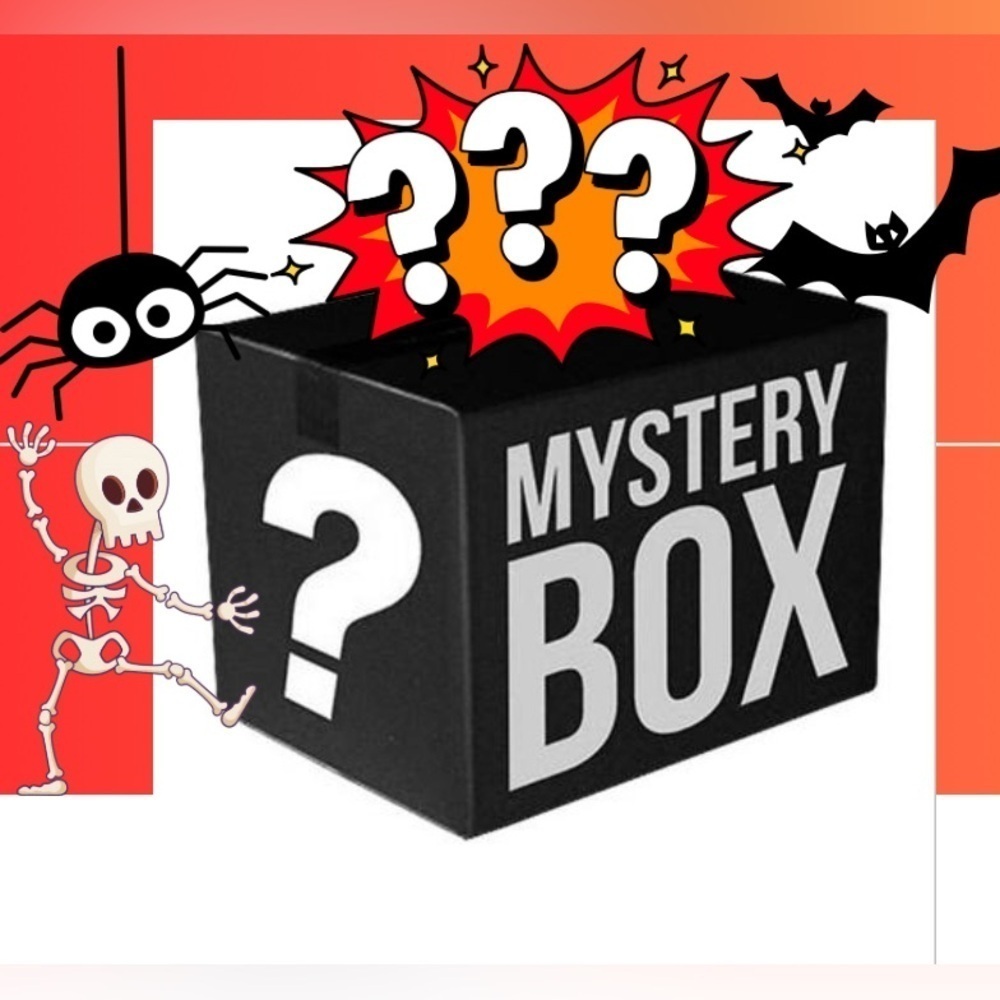 Halloween Mystery Box 5 items blind box spooky